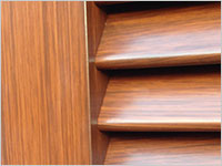Verniciatura effetto legno