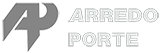 Logo Arredo Porte - Negativo