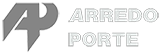 Logo Arredo Porte - Negativo